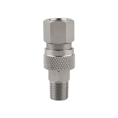 Raccord Rapide Paintball PCP 8mm, 1/8 NPT, Mâle Et Femelle, Neuf