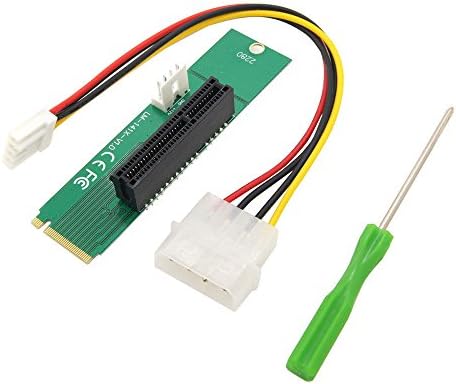 Toposend M.2 NGFF SSD to PCI-e Express 4X Converter Adapter Card