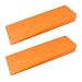 Felled Spiked Tree Felling Wedges for Tree Cutting - 10in Orange Plastic Felling Wedge, Logging Tools - 2 Pack
