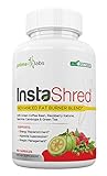 InstaShred Weight Loss Pills For Women and Men That Work - Thermogenic, Appetite Suppressant and Energy Booster containing Garcinia Cambogia, Green Coffee Extract, Raspberry Ketones - 60 Caplets