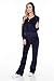 Womens Comfortable and Stylish Velour 2 Piece Tracksuit Set