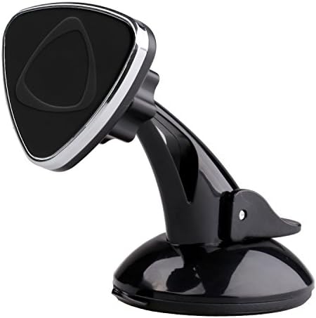 Magnetic Car Mount Holder, UNKNOK Universal Steady Phone Mount stand Holder Silicone Suction Cup with 360 Degree Rotate for Windshield and Dashboard, iPhone 7/7 Plus/6 Plus/6S/6, Android phones, etc