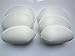 HIPGCC Polyester Set-in Shoulder Pads (3 Pairs of White)