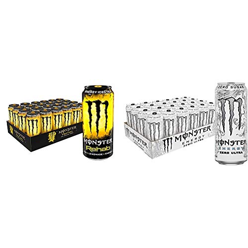 Monster rehab nutrition label