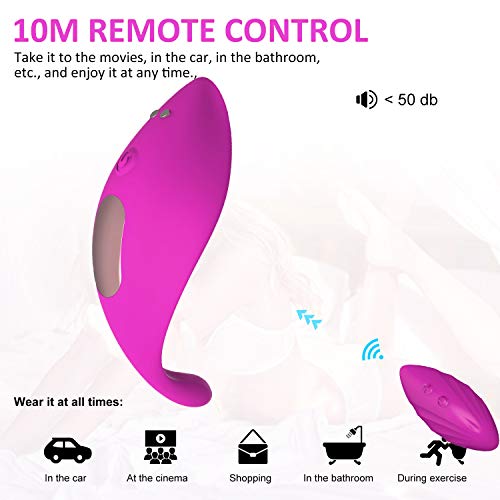 Vibratorepunto-Sessuali-Donna-Punto-G-Vibratori-Squirting-Sesso-Realistico-con-TelecomandoStimolatore-Clitorideo-ovetto-Vibrante-DonnaUSB-RicaricabileDesign-100-Impermeabile