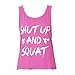 Boomboom Women Workout Gym Clothes Yoga Fitness Tank Shirts Vest