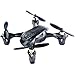 Hubsan H107D X4 Mini RTF Quadcopter with FPV Camera (Black)