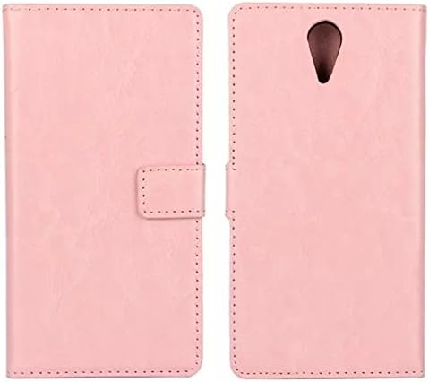 HUAZHENGONGZHU Unique Design PU Leather Wallet Stand Flip Case Cover for HTC Desire 620 620G,Pink