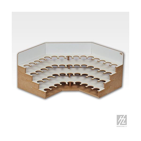 Hobbyzone Eck Farbhalter/Farbrack Modul 26mm (Corner Paints Module 26mm) MWS HZ-OM06S