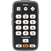 HumanWare Victor Reader Stream 3 Audio Book Player | Handheld DAISY MP3 text-to-speech reader for blind or low vision users, Wi-Fi, Bluetooth, USB-C, 15-hour battery
