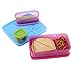 Rubbermaid LunchBlox Kids Lunch Box Container Set, Flat, Assorted Colors