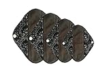 4pcs/lot Bamboo Charcoal Material Reusable Feminine Pads Menstrual Sanitary Maternity Mama Pad