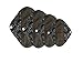 4pcs/lot Bamboo Charcoal Material Reusable Feminine Pads Menstrual Sanitary Maternity Mama Pad