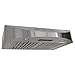 KOBE CHX3830SQBD-3 Brillia 30-inch Ductless Under Cabinet Range Hood, 3-Speed, 400 CFM, LED Lights, Baffle Filters
