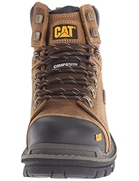 Caterpillar Hauler - Botas de trabajo para hombre, impermeables, 5.9 in