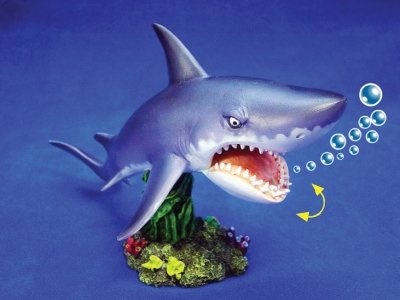 shark aquarium decorations