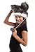 Animal Hat Winter Ski Grey White Bear Miki with Pom Poms Faux Fur Fleece Inside Unisex Design