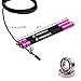 5BILLION Speed Jump Rope - Aluminum - Workout for Double Unders, Exercise, WOD, Outdoor, MMA & Boxing Training (pink)