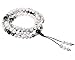 TamLyn Concepts Howlite Prayer Beads - Japa Mala Beads Necklace for Meditation and Mantras - Yin and Yang Onyx Wrap Bracelet - Includes Bonus Remote Reiki Healing Attunement