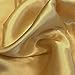 MDS Pack of 100 PCS Satin Chair Sashes Charmeuse Sateen Dining Chair Bows Ribbon Ties Back Sash for Wedding Party Birthday Home Hotel Restaurant Banquet Decoration (7 x 108 Inch, Gold)