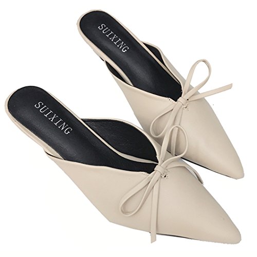 Hr株式会社 ピンヒール パンプス レディース 本革 蝶結び ブラック