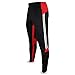 Shinestone Sport Pants, Men Athlete Sports Jogger Training Track Fitness Casual Pants Trousers with Zippered Pockets