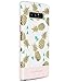 BENTOBEN Galaxy Note 8 Case, Wallet Slim Shockproof Card Slot Anti-Scratch Hybrid Hard PC Soft TPU Bumper Pineapple Design Protective Cell Phone Cover for Samsung Galaxy Note8, White/Gold