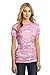 District Made - Ladies Perfect Weight Camo Crew Tee DM104CL
