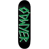Deathwish Skateboards Brian O'Dwyer Gang Name Black/Green Skateboard Deck - 8.25" x 31.5"