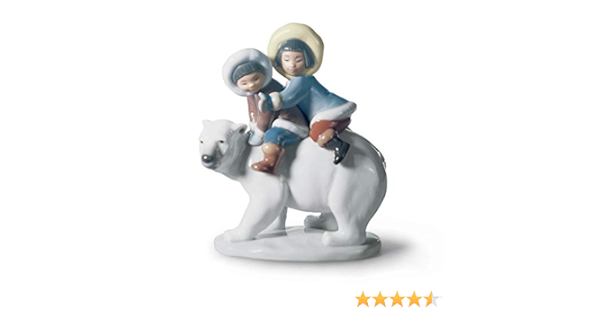 美品 リヤドロ lladro 「eskimo riders」エスキモーライダース