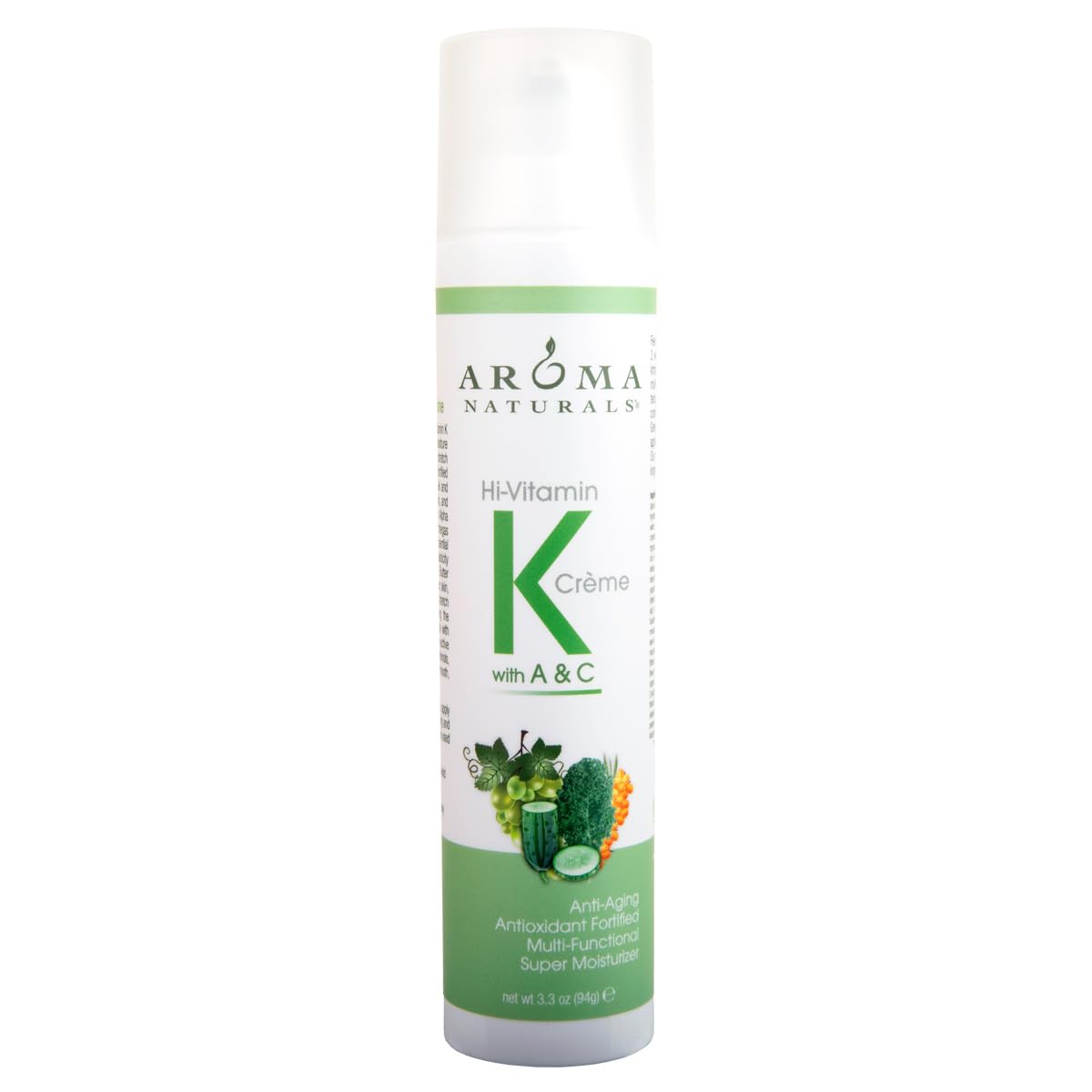 Photo 1 of Aroma Naturals Vitamin K plus A and C Omega-X Moisturizing Vitamin Cream, 3.3 Ounce
