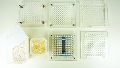 100 Holes Capsule Holding Tray for #000 Gelatin &amp; Veg Caps
