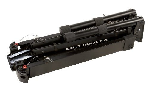 Ultimate Support V-STAND PRO V-Style Portable Height-adjustable Keyboard Stand with Built-in Cable Management System - Black