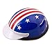 Helmet for Dogs, Cats and All Small Pets, Pet Accessory - Stars & Stripes for small dogs 5-10 lbs.