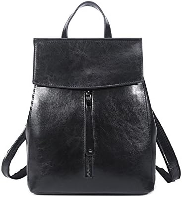 Womens Backpack Purse Genuine Leather Shoulder Bag for School Girls