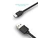 Retractable USB C Cable, Type C to USB Male A Extension Charging&Data Sync Cable with Cord Winder Mesh Organizer for Macbook Pro 2016,Google Pixel and Other USB C Supported Devices (2 pack, 3.3ft/1m)