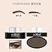 Ochine Eye Brow Powder Eyebrow Stamp Kit Eyebrow Makeup Dark Brown Light Brown Dark Gray (A03)