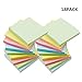 Sticky Notes, Umikk 18 Pads Self-Stick Notes, 100 Sheets/Pad, 3x3 Inch,Including 4 Candy Colors, Easy to Post for Home, Office, Notebook