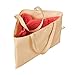 Collections Etc Hanger Storage Bag with Handles for Space Saving and Easier Storage in Closets