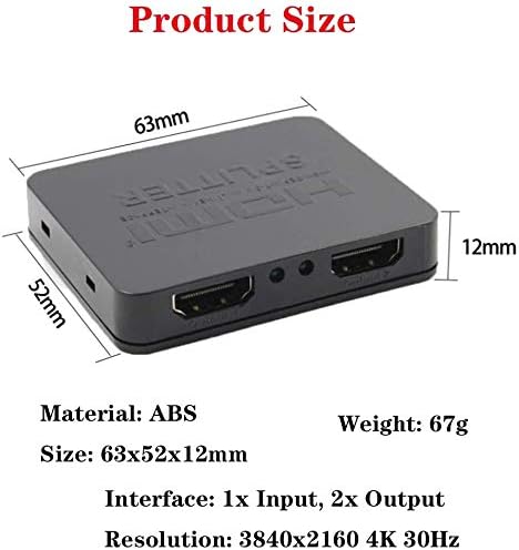 RMFC HDMI Splitter 1 in 2 Out - Image 3