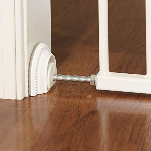 North States Baby Safety Gate Wall Guards, White - Thumbnail 3