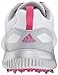 adidas Women's Response Bounce Golf Shoe, white/magenta/silver met., 9 M US