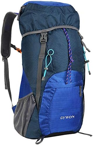 Gywon Lightweight Packable Travel Hiking Backpack Foldable Water Resistant 45L