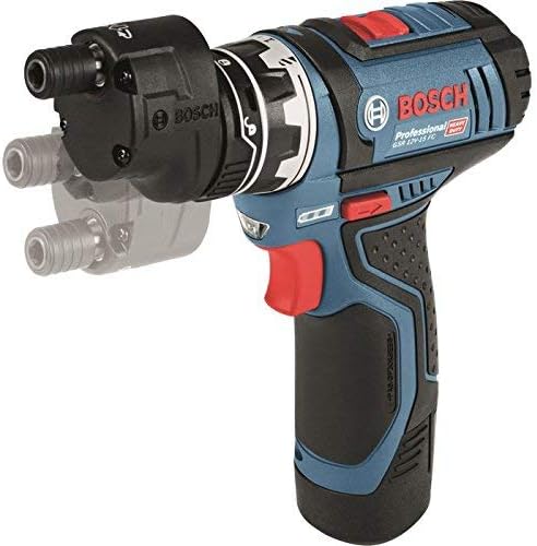 Bosch Professional Excenter Attachment GFA 12-E (Compatible with GSR 12V-15 FC), Blue