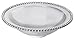 Mariposa Pearled Serving Bowl, Silver, Large