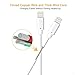 Phone Charger Cable Budget & Good Lightning to USB Cable 3 Pack 6ft Certified Charging Cord Compatible iPhone X 8 8 Plus 7 7 Plus 6s 6s Plus 6 6 Plus SE 5s 5c 5 iPad iPod White