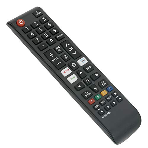 New BN59-01315A Replaced Remote Control Compatible with Samsung 2019 Smart 4K Ultra UHD TV HDTV UN55RU7100 Un50ru7200 Un43ru7100 Un43ru710d Un43ru7200 UN50RU7100 Un50ru710d UN55RU710D UN55RU7200