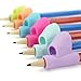 eonou Pencil Grips,Children Pencil Holder Pen Writing Aid Grip Posture Correction Tool Silicone Pencils Training Grip by Orangeskycn (1 Set (3 Pcs))