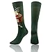 Gmall Christmas Socks, Men's Women's Colorful Novelty Christmas Stockings Dress New Year Holiday Gift Christmas Tree Party Cartoon Pattern Fashionable Funny Crew Socks, 6 Pairs