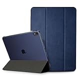 ProCase Smart Case for iPad Pro 11 2018 [Support Apple Pencil Charging], Slim Lightweight Stand Case with Translucent Frosted Back Smart Cover for Apple iPad Pro 11 Inch 2018 Release -Navy